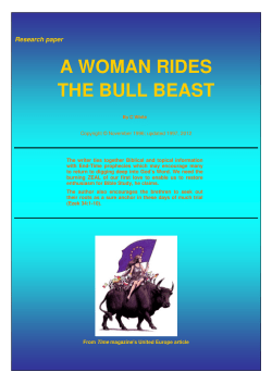 A Woman Rides the Bull Beast