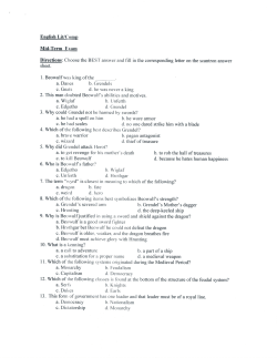 Enelisb LitlComp Mid-Term Exam Directions: Choose the BEST
