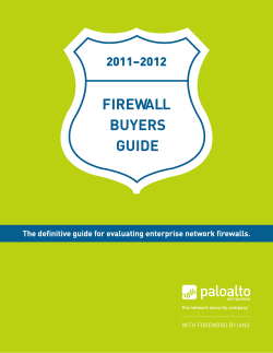 firewall buyers guide