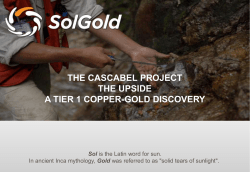 THE CASCABEL PROJECT THE UPSIDE A TIER 1 COPPER