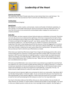 Leadership of the Heart