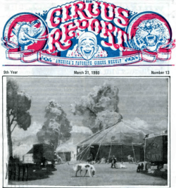Circus Report, March 31, 1980, Vol. 9, No. 13