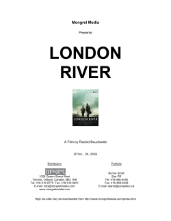 Press Kit - Mongrel Media