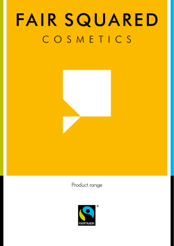 fair squared - Fairtrade Belgium