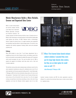 DBG - Chatsworth Products