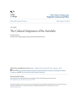The Cultural Adaptation of the Astrolabe