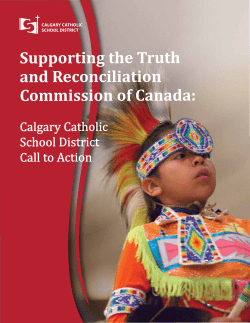 Supporting the Truth and Reconciliation Commission of