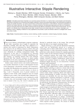 Illustrative Interactive Stipple Rendering