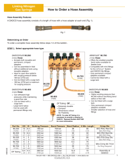 How to Order a Hose Assembly