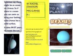 uranus brochure!!!!!