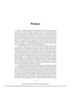 Preface - Society for Industrial and Applied Mathematics