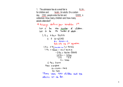 1. The admission fee at a small fair is $1.50 for children and $4.00