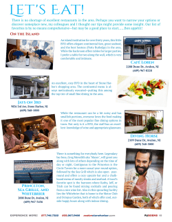 PDF Restaurant Guide 2016