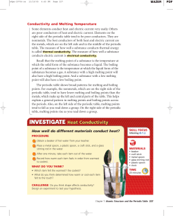 Heat Conductivity