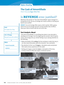 Is REVENGE ever justified?