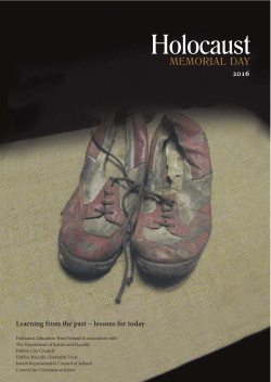 Holocaust Memorial Day Booklet 2016
