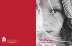addiction: a preventable and treatable disease