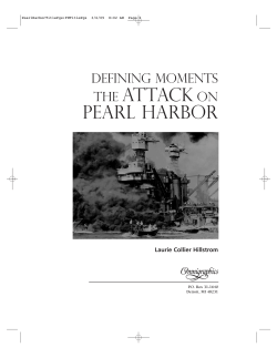 The Attack on Pearl Harbor