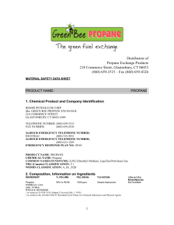 MSDS GREEN BEE.pages - Green Bee Propane Exchange