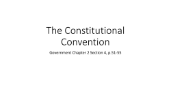 The Constitutional Convention