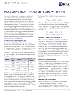 Application Note 205 Measuring Heat Transfer