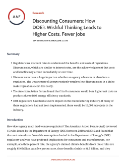 Discounting Consumers - The American Action Forum