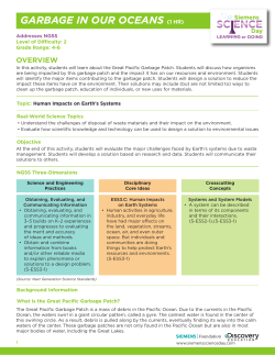 GARBAGE IN OUR OCEANS (1 HR)