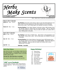 Herbs Make Scents