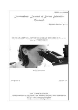 PDF - International Journal of Recent Scientific Research