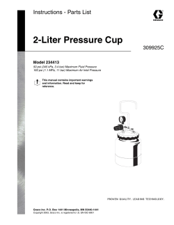 309925C 2-liter Pressure Cup