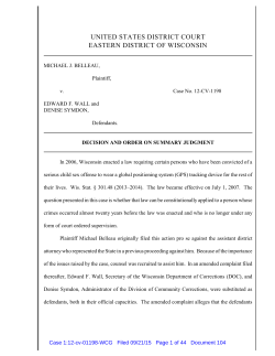 united states district court eastern district of wisconsin