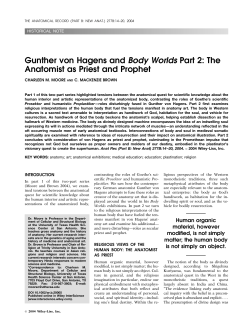 Gunther von Hagens and Body Worlds Part 2: The Anatomist as