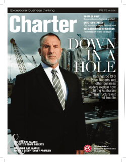 hway the critics) `s Young the Year Barangaroo CFO Peter Roberts