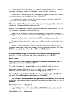 Q. I am interested in the relationship (if any) between your