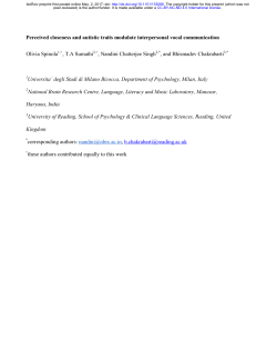Perceived closeness and autistic traits modulate