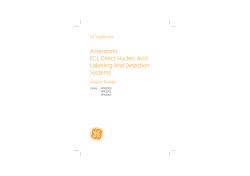 Amersham ECL Direct Nucleic Acid Labelling And Detection Systems