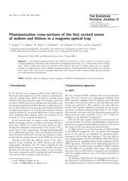 Photoionization cross-sections of the first excited states of sodium