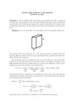 March 22 - Purdue Math