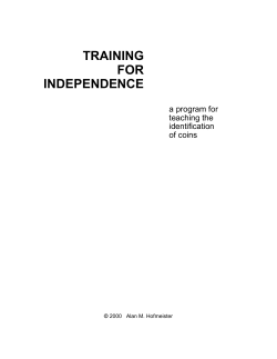training for independence