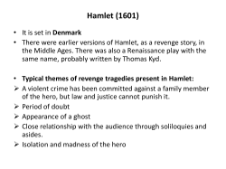 Main themes in Hamlet