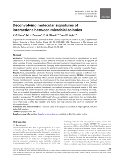 Deconvolving molecular signatures of