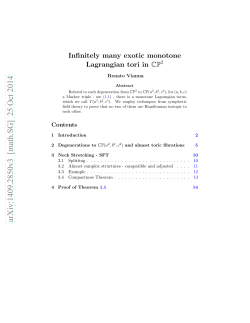 Infinitely many exotic monotone Lagrangian tori in CP 2