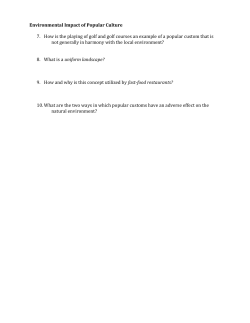 Environmental Impact of Popular Culture