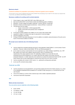 How to prepare artwork