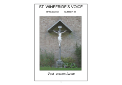 Spring 2012 - St Winefride`s Roman Catholic Church, Shepshed