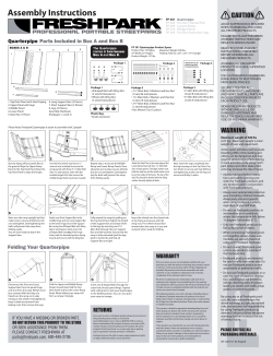 Assembly Instructions