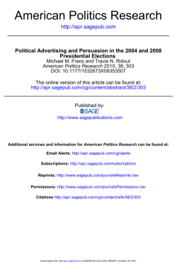 American Politics Research