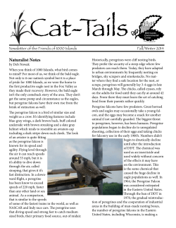 Fall/Winter 2014 - 1000 Islands Environmental Center