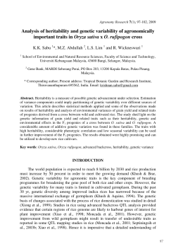 Full text PDF - Agronomy Research