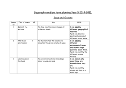 Geography medium term planning Year 5 2014